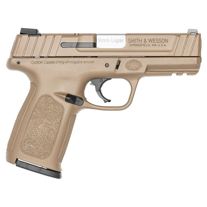 Handguns Smith&Wesson Ready Series 9mm SD9VE 4" 9MM 16RD FDE FRAME & SLIDE